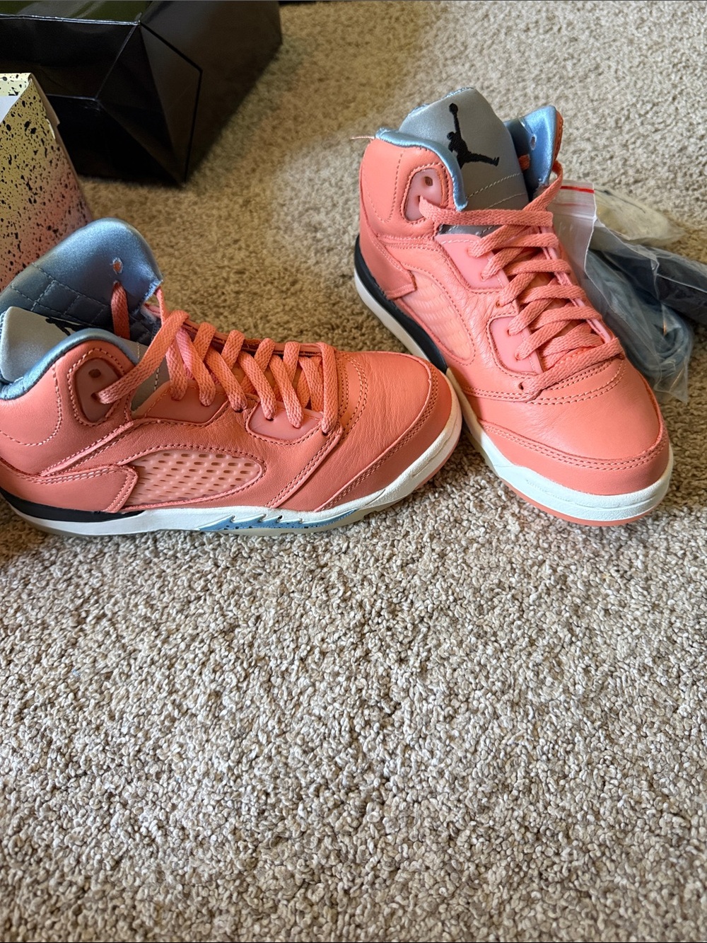 Jordan kids DJ khaled collabs sneakers size 1 never worn